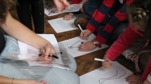 drawing onto acetate