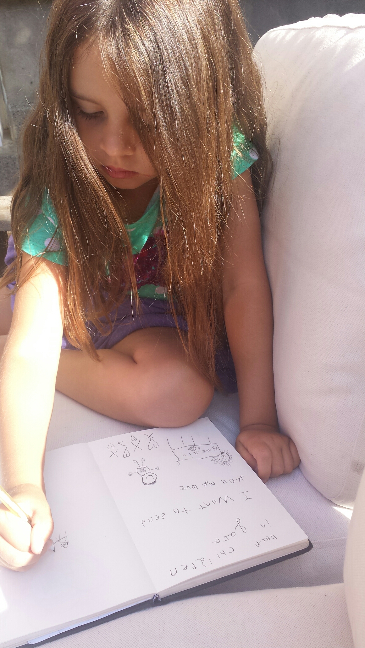 Dear Children in Gaza,  I want to send you my love.