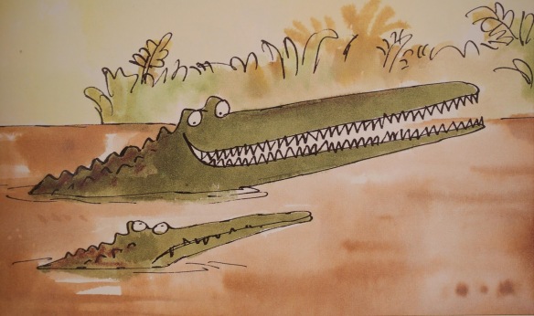 enormous crocodile